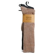 Wholesale - 2pk FRYE & CO RIBBED METALLIC BOOT SOCKS SIZE 9-11, UPC: 193159213633
